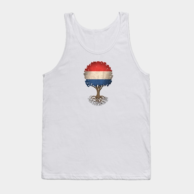 Tree of Life with Dutch Flag Tank Top by jeffbartels